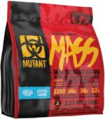 Mutant Mass – Weight Gainer Protein Powder with a Whey Isolate, Concentrate, and Casein Protein Blend For High-Calorie Workout Shakes, Smoothies and Drinks ­– 2.27 kg ­– Cookies and Cream