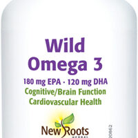 Wild Omega 3 180 mg EPA 120 mg DHA 60 caps
