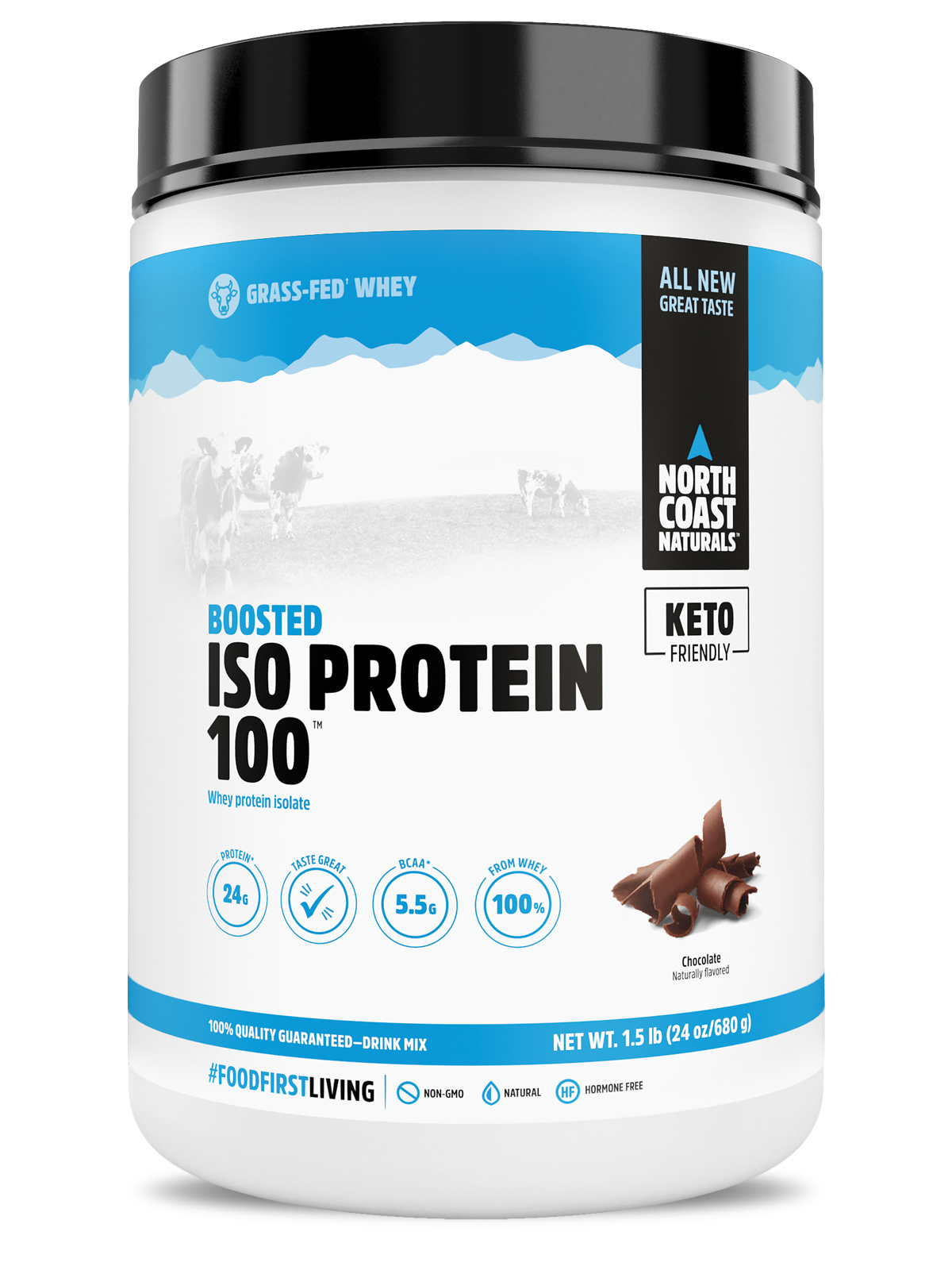 BOOSTED ISO PROTEIN 100 680g - Chocolate BOOSTED ISO PROTEIN 100 680g - Chocolate