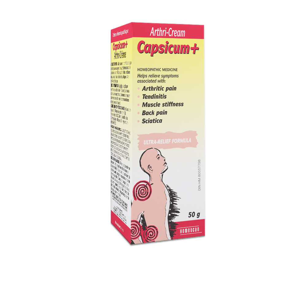 Capsicum ArthriCream 50g Homeocan Bodycrafters