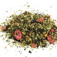 Angel's Wings Herbal Tea: A soothing blend of chamomile, lavender, and rose petals.