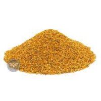 Bee Pollen - A close-up view of granules of bee pollen, a nutrient-rich natural product collected by honeybees, known for its potential health benefits.
