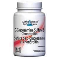 D-Glucosamine Sulfate & Chondroitin 120 Vcap Alpha Science Labs
