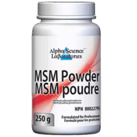 MSM Powder 250g Alpha Science Labs